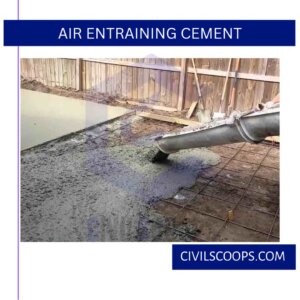 Air Entraining Cement