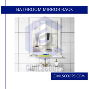 Bathroom Mirror Rack