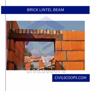 Brick Lintel Beam