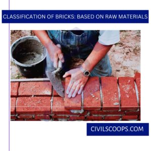 Classification of Bricks: Based on Raw Materials