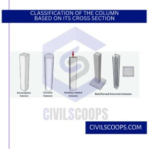 Classification of the Column Based on Its Cross Section
