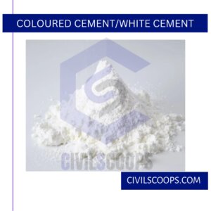 Coloured Cement/White Cement