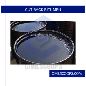 Cut Back Bitumen