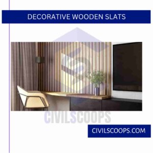 Decorative Wooden Slats