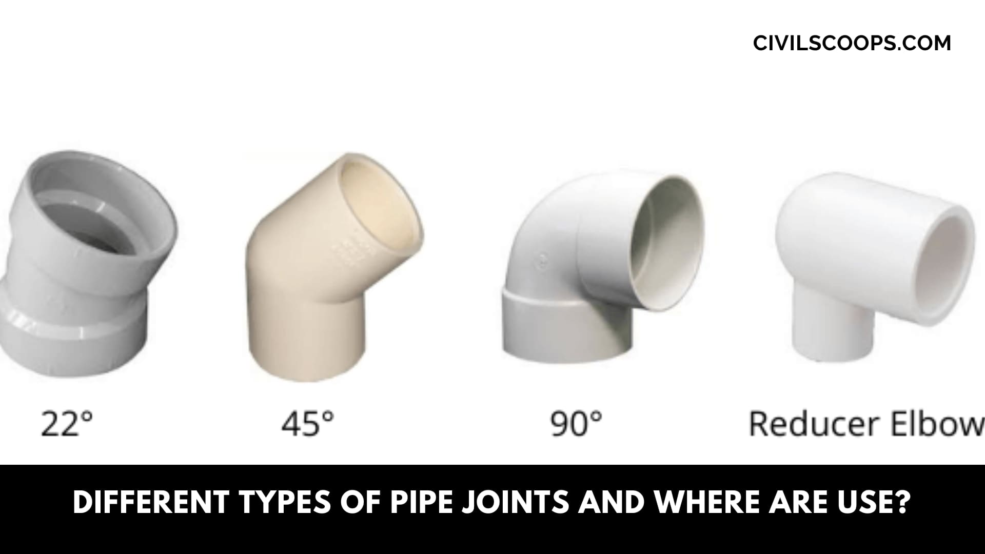 Different Types of Pipe Joints and Where Are Use?