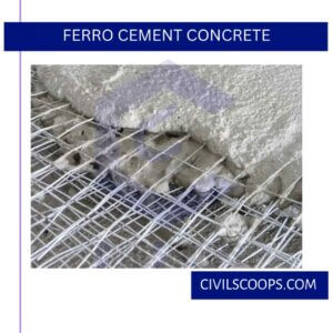 Ferro Cement Concrete