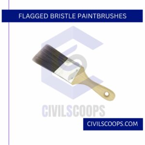Flagged Bristle Paintbrushes