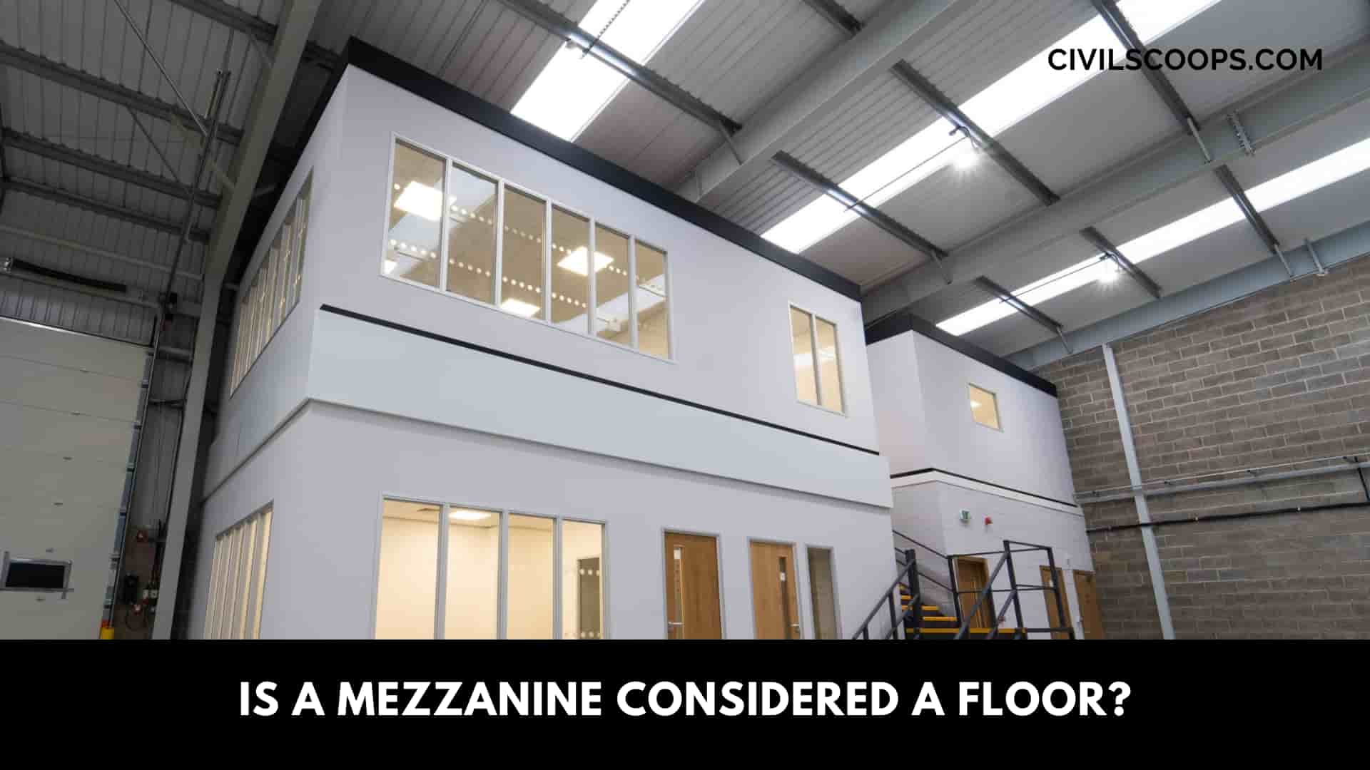 Is a Mezzanine Considered a Floor?