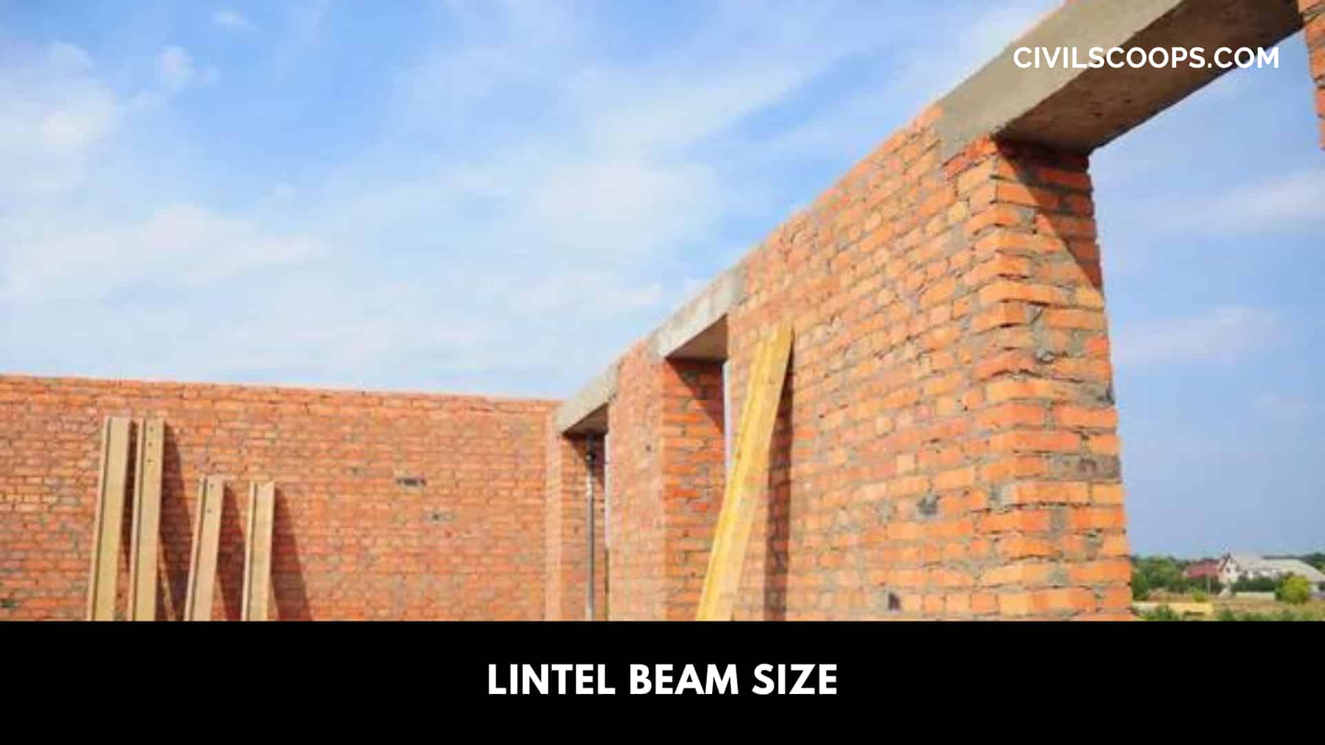 Lintel Beam Size