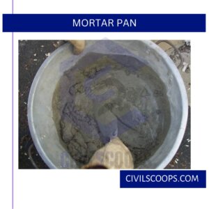 Mortar Pan