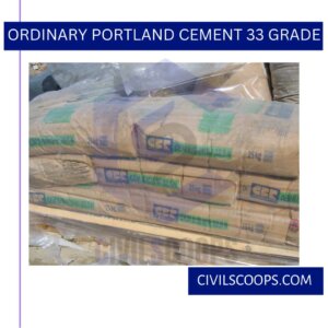Ordinary Portland Cement 33 Grade