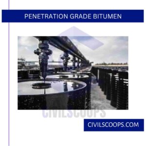 Penetration Grade Bitumen