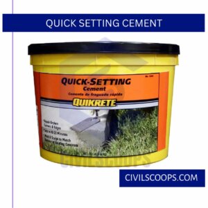 Quick Setting Cement