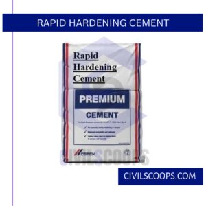 Rapid Hardening Cement