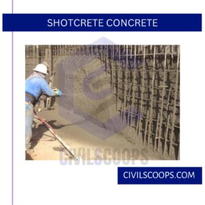 Shotcrete Concrete