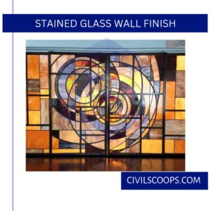 Stained Glass Wall Finish