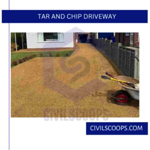Tar And Chip Driveway