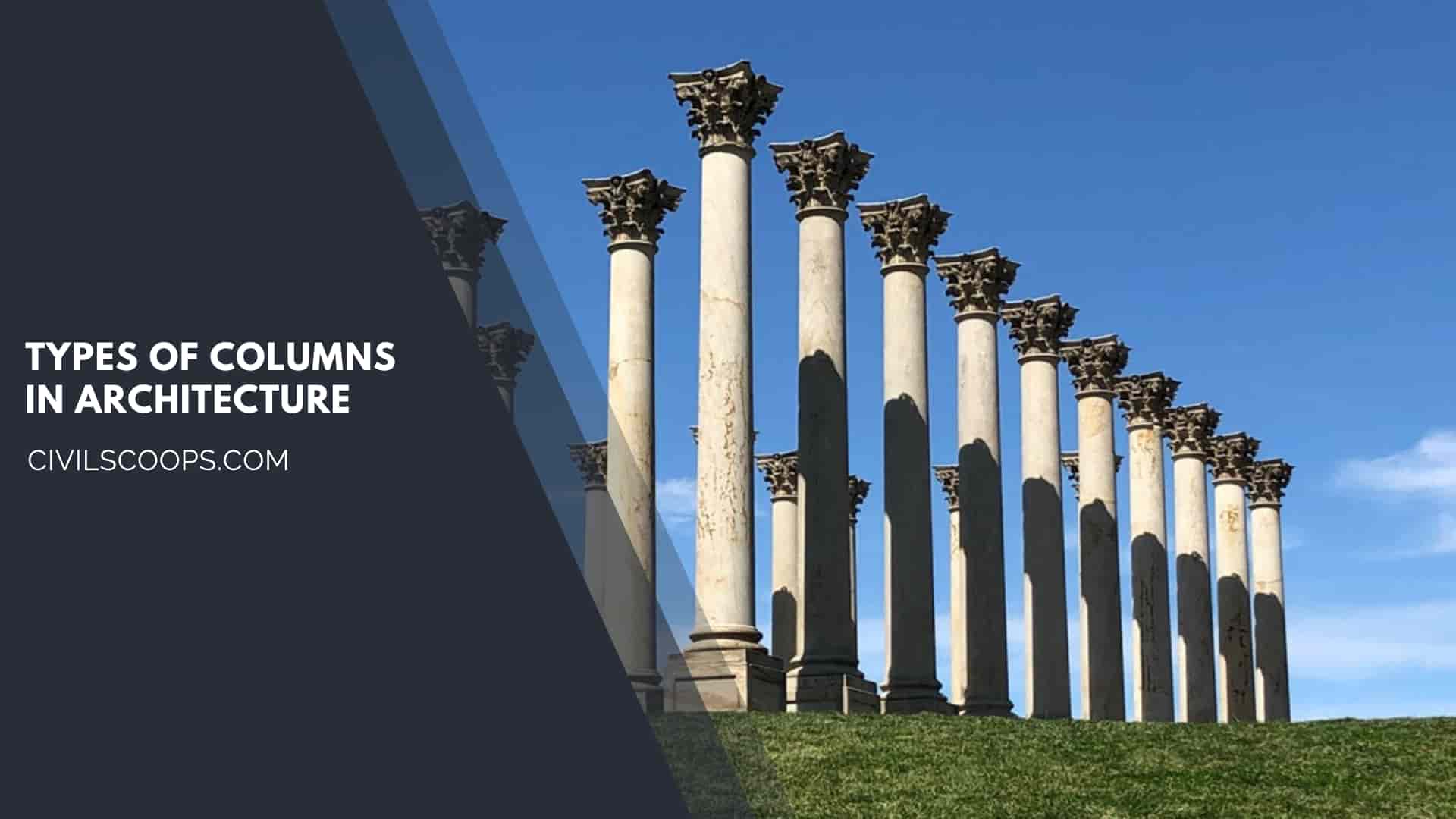 Types of Columns in Architecture