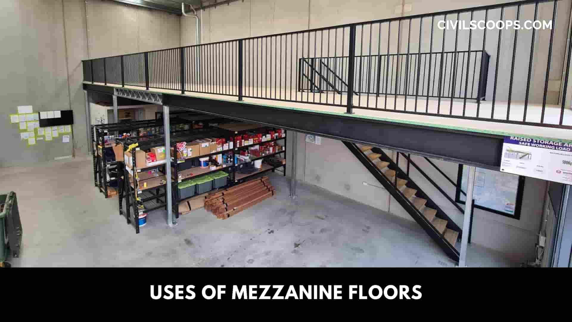 Uses of Mezzanine Floors