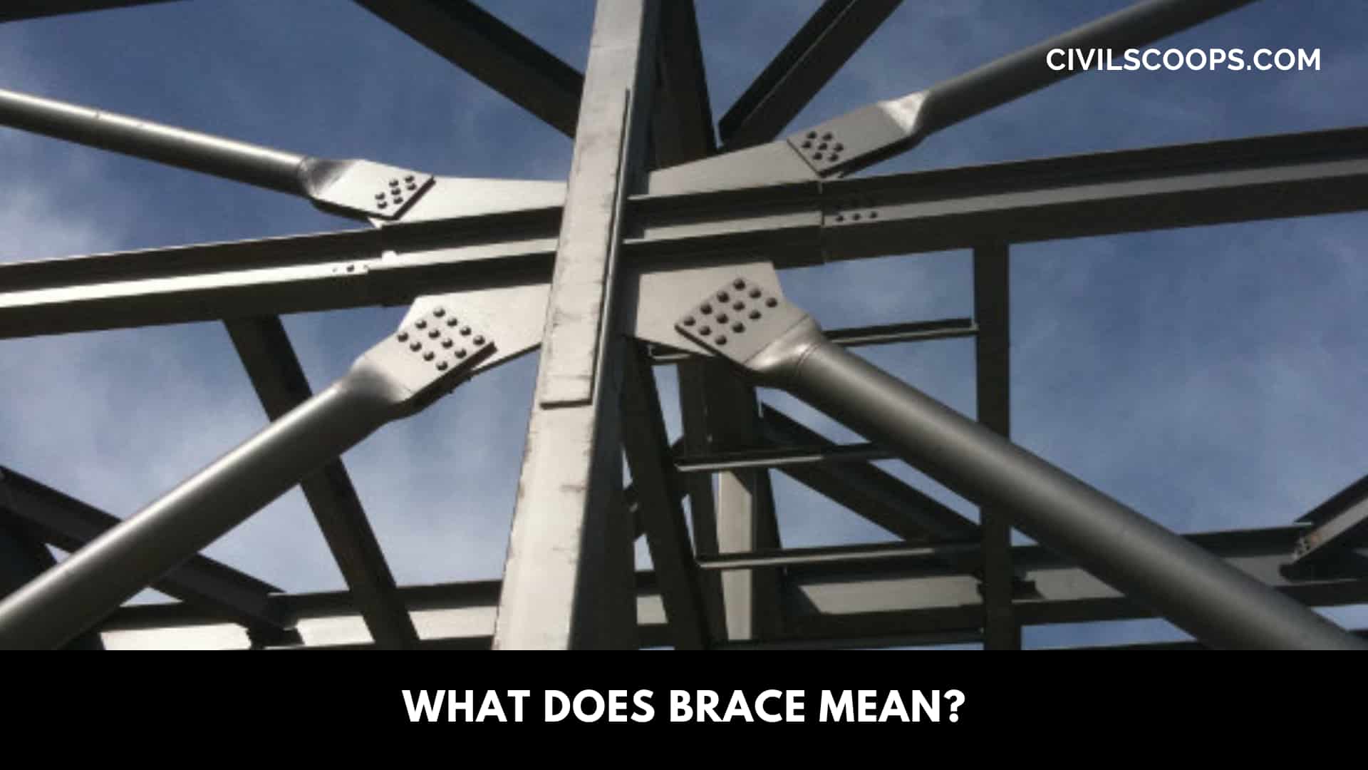 What Does Brace Mean