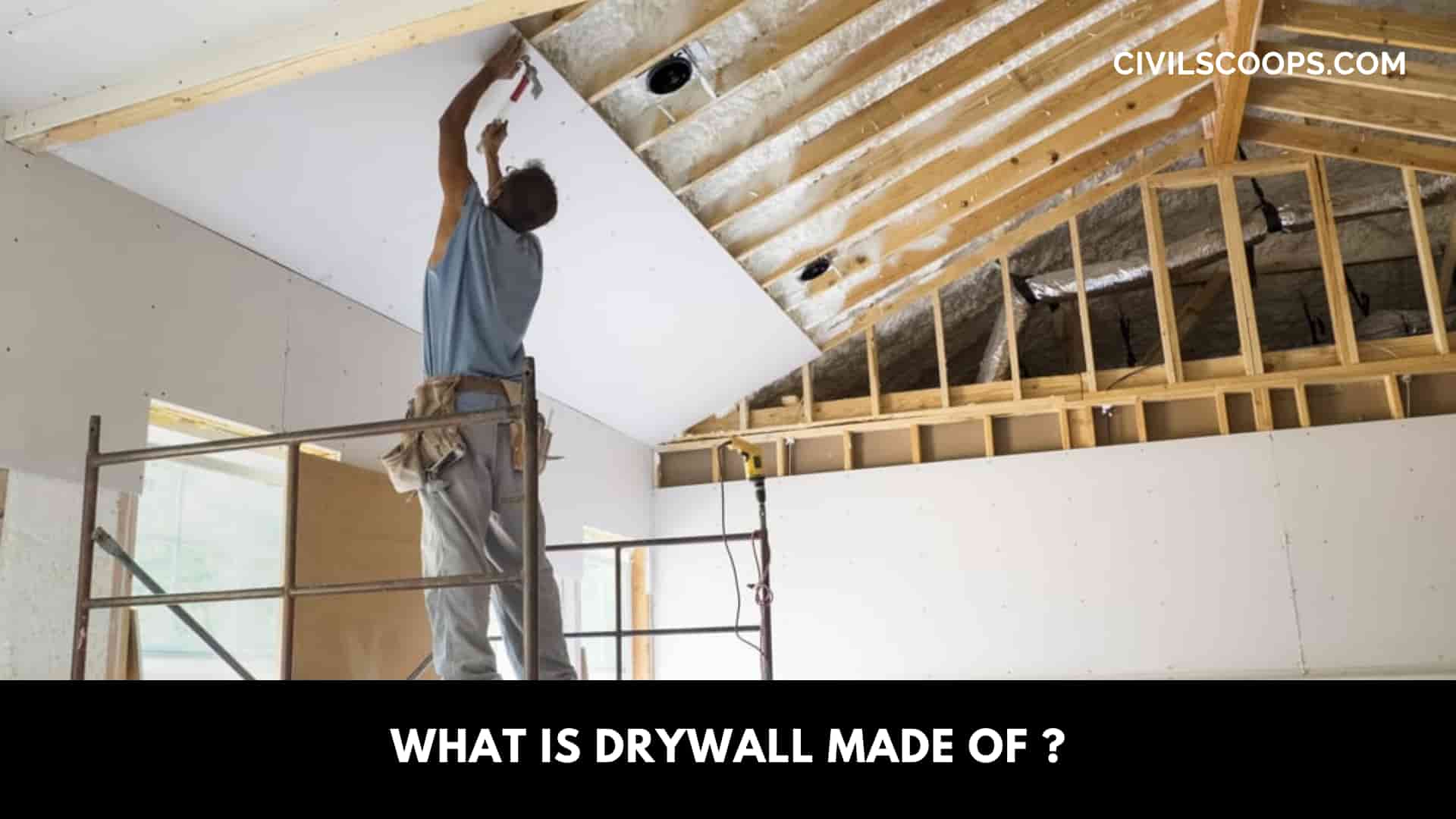 What Is Drywall Made Of 