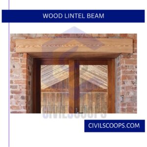 Wood Lintel Beam
