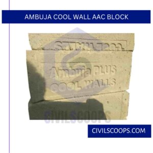 Ambuja Cool Wall AAC Block