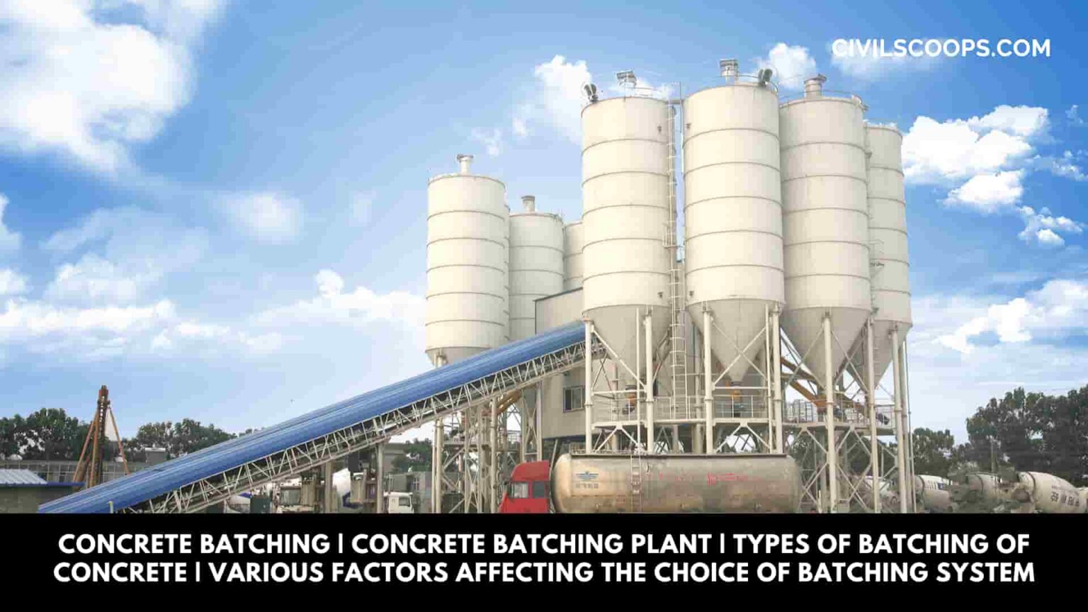 Concrete Batching | Concrete Batching Plant | Types of Batching of ...