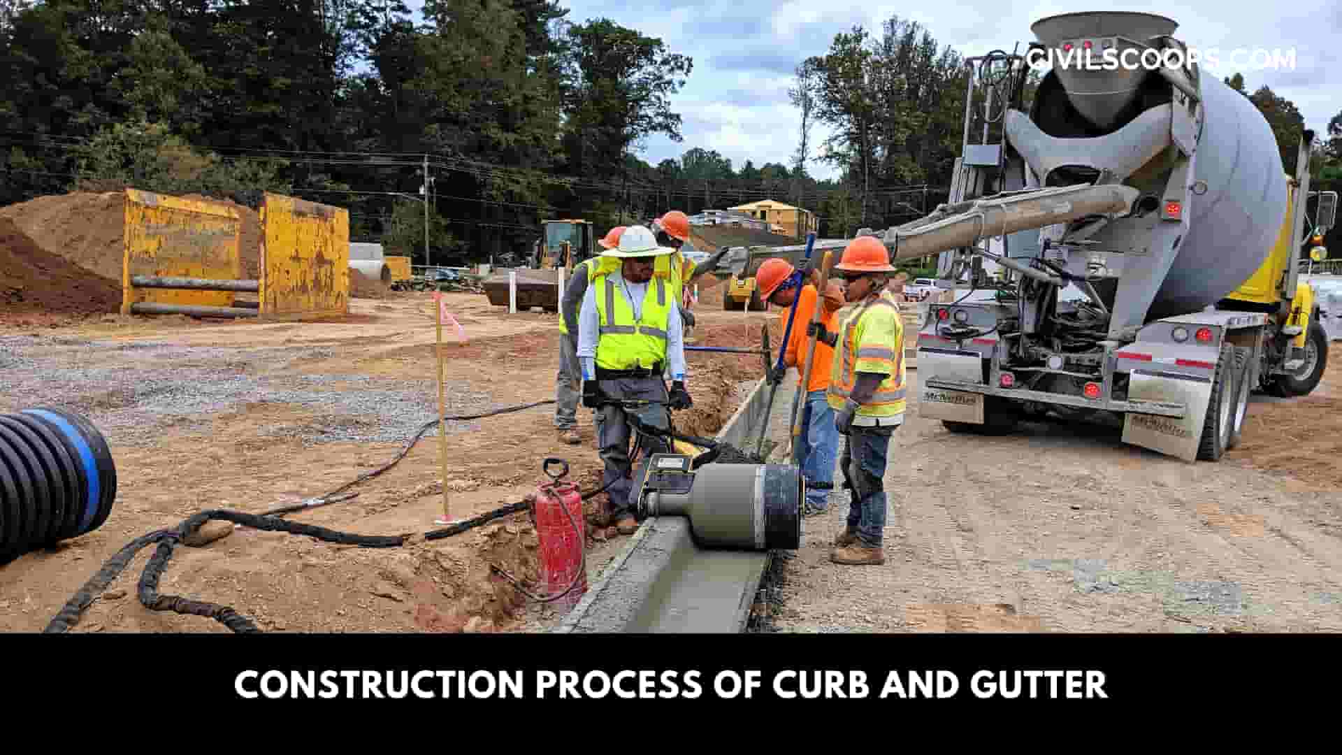 Construction Process of Curb and Gutter