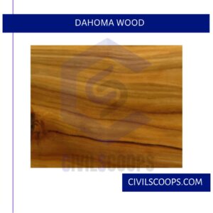 Dahoma Wood