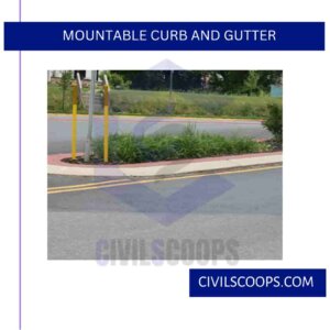 Mountable Curb and Gutter