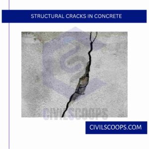 Structural Cracks in Concrete