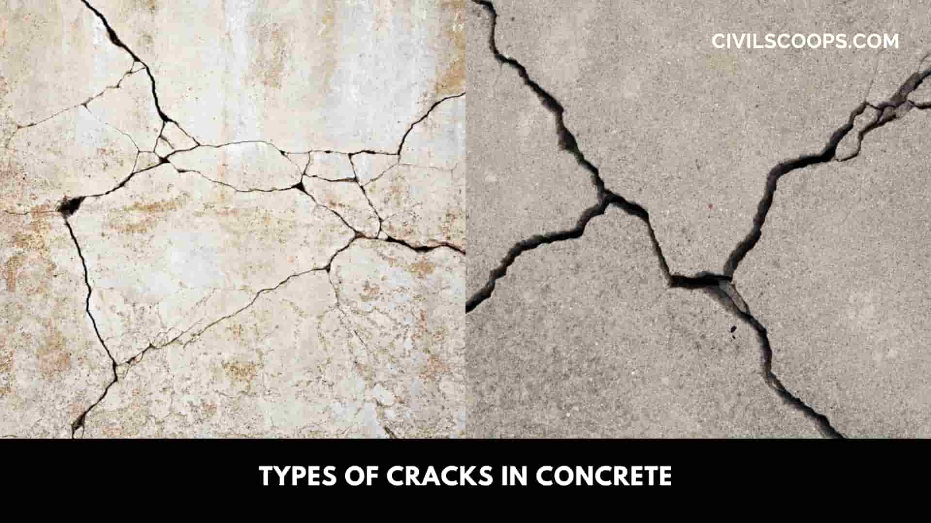 Types of Cracks in Concrete