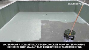Waterproof a Concrete Roof Old Concrete Roof Waterproofing Concrete Roof Sealant Flat Concrete Roof Waterproofing