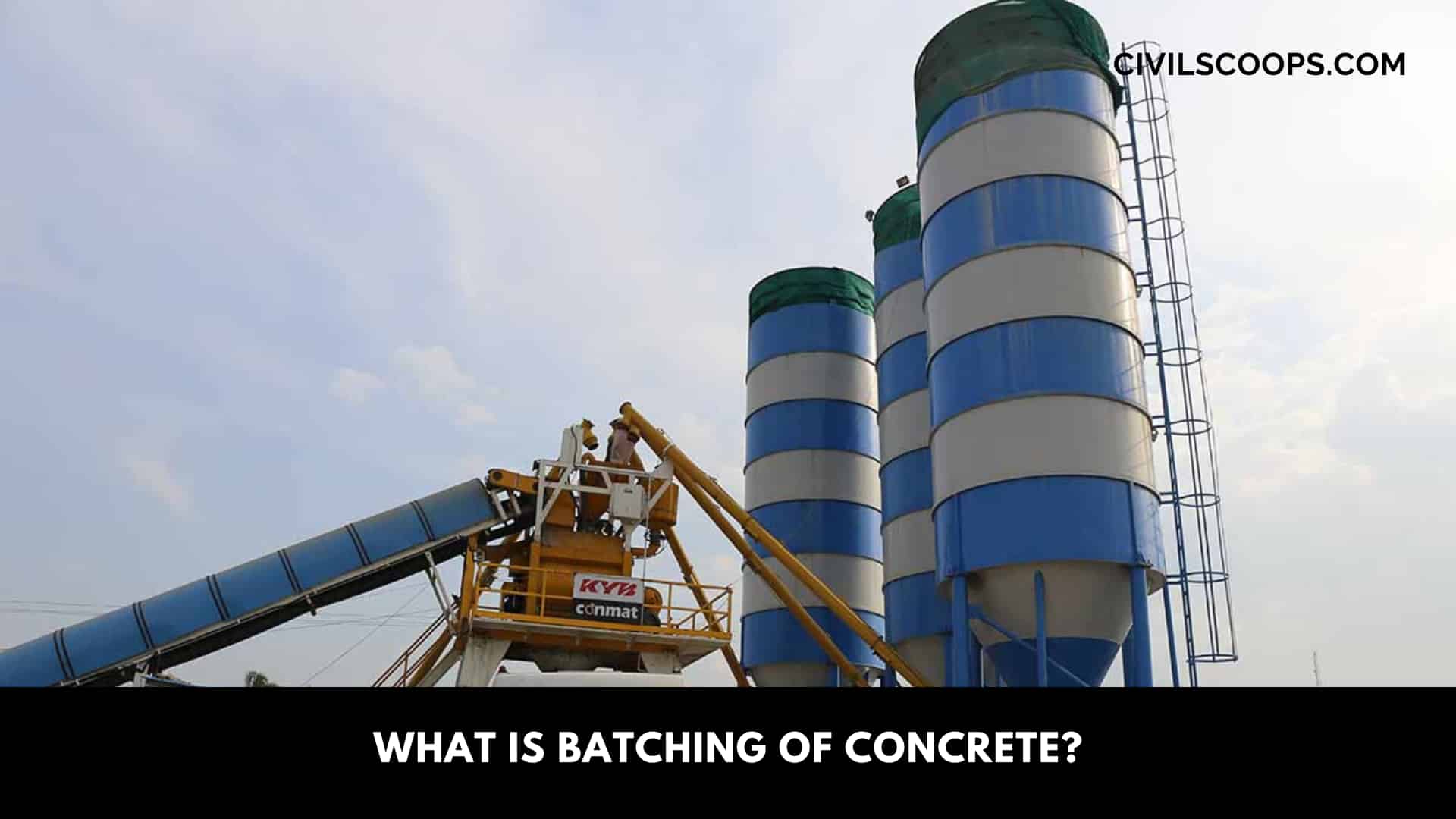 What Is Batching of Concrete