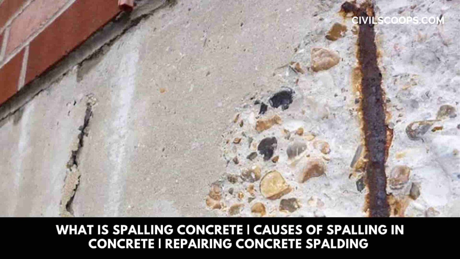 What Is Spalling Concrete | Causes of Spalling in Concrete | Repairing ...