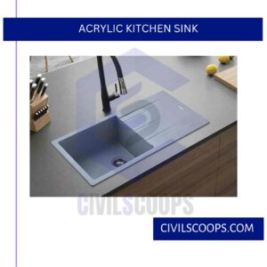 Acrylic Kitchen Sink