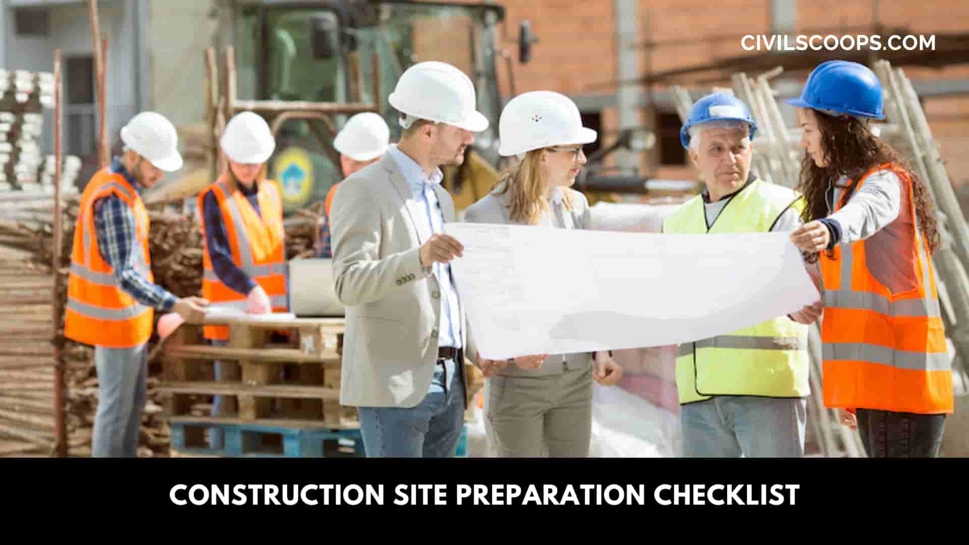 Construction Site Preparation Checklist