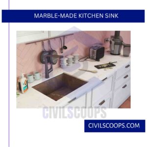 Marble-Made Kitchen Sink 