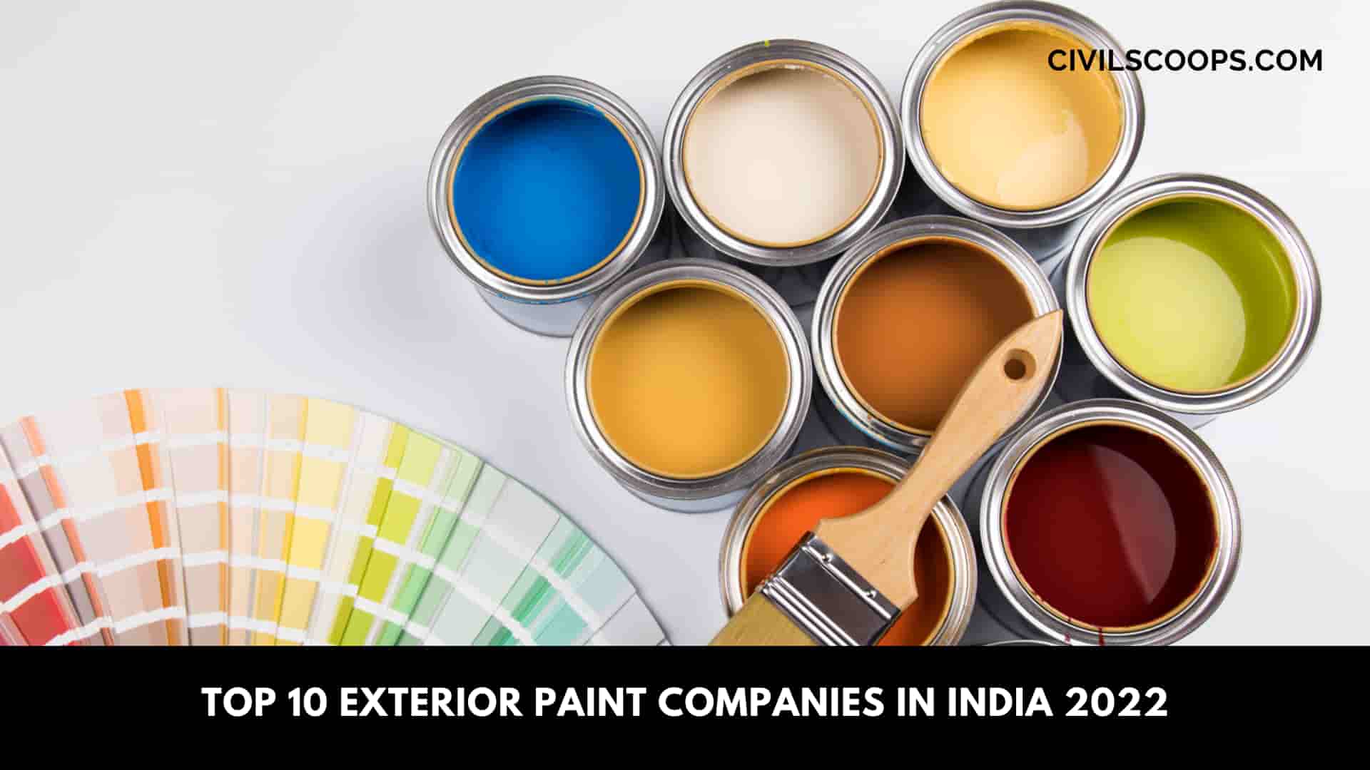 Top 10 Exterior Paint Companies in India 2022