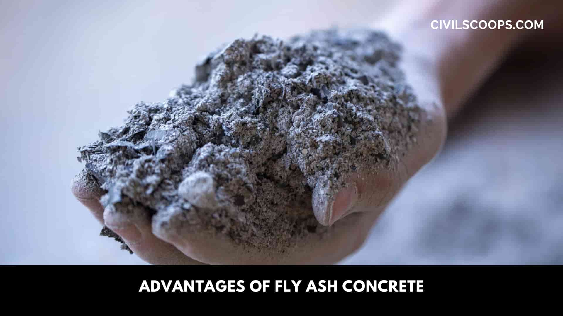 Advantages of Fly Ash Concrete