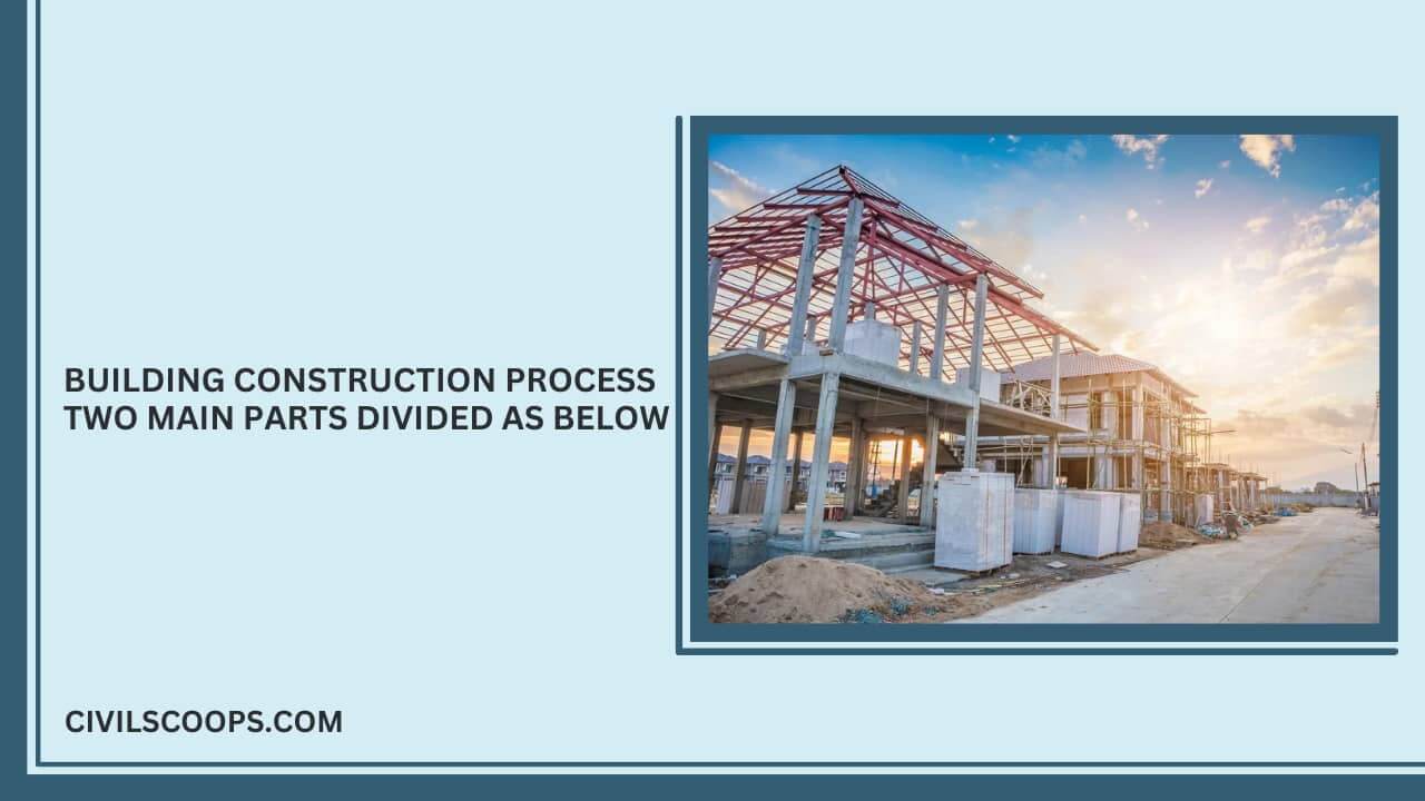 Building Construction Process Two Main Parts Divided as Below