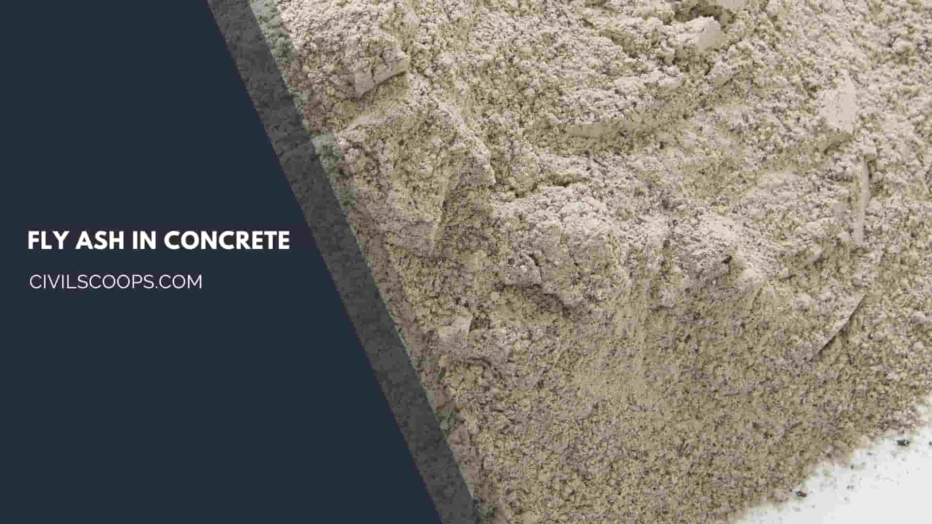 Fly Ash in Concrete