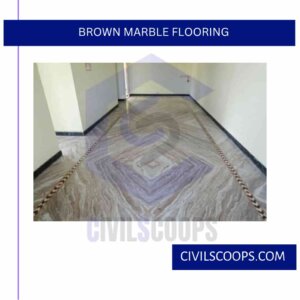 Brown Marble Flooring