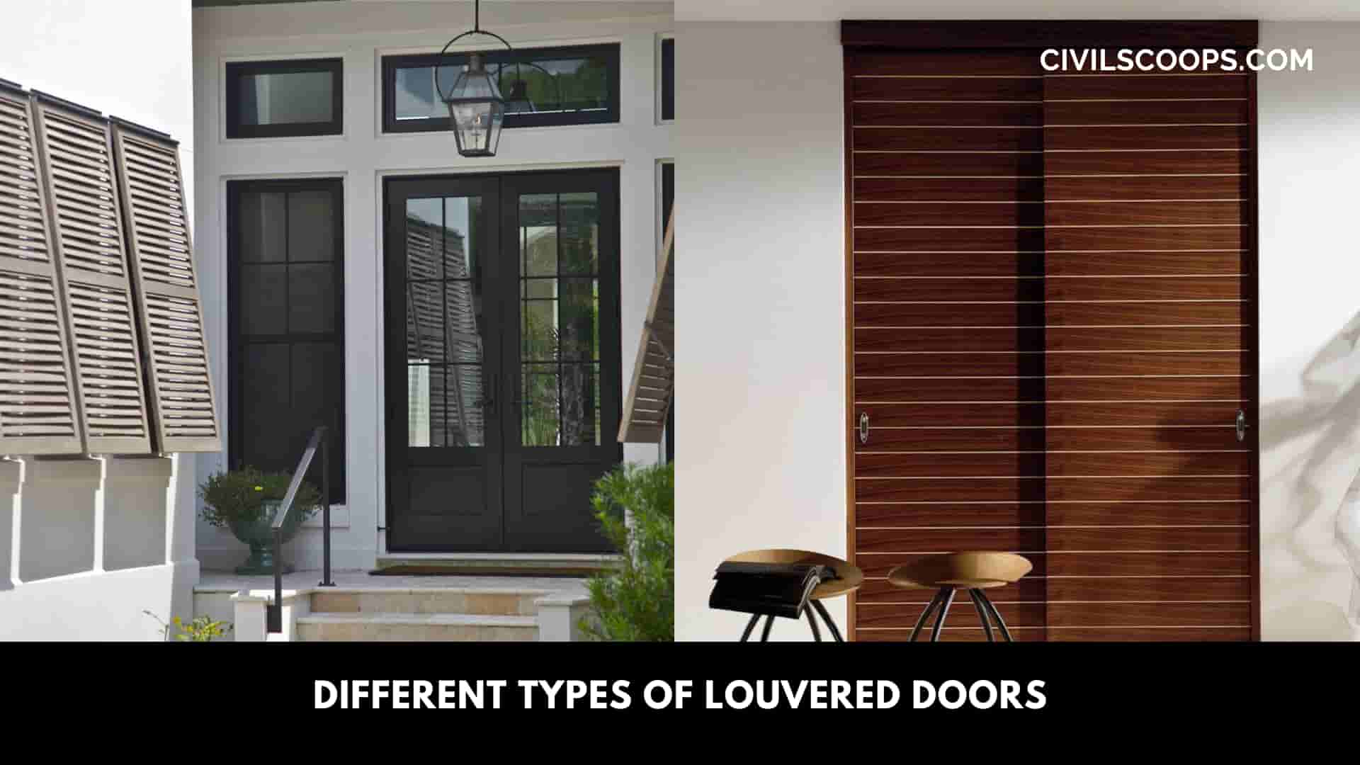 Different Types of Louvered Doors