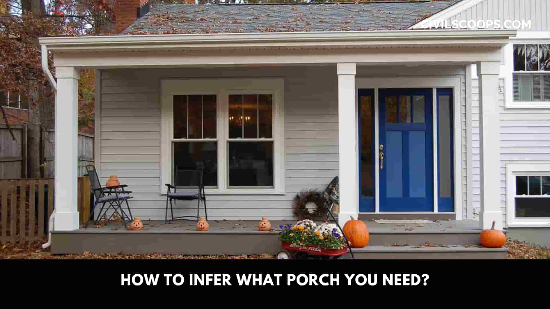 How to Infer What Porch You Need?