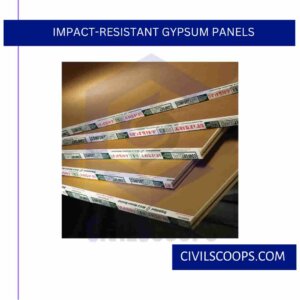 Impact-Resistant Gypsum Panels