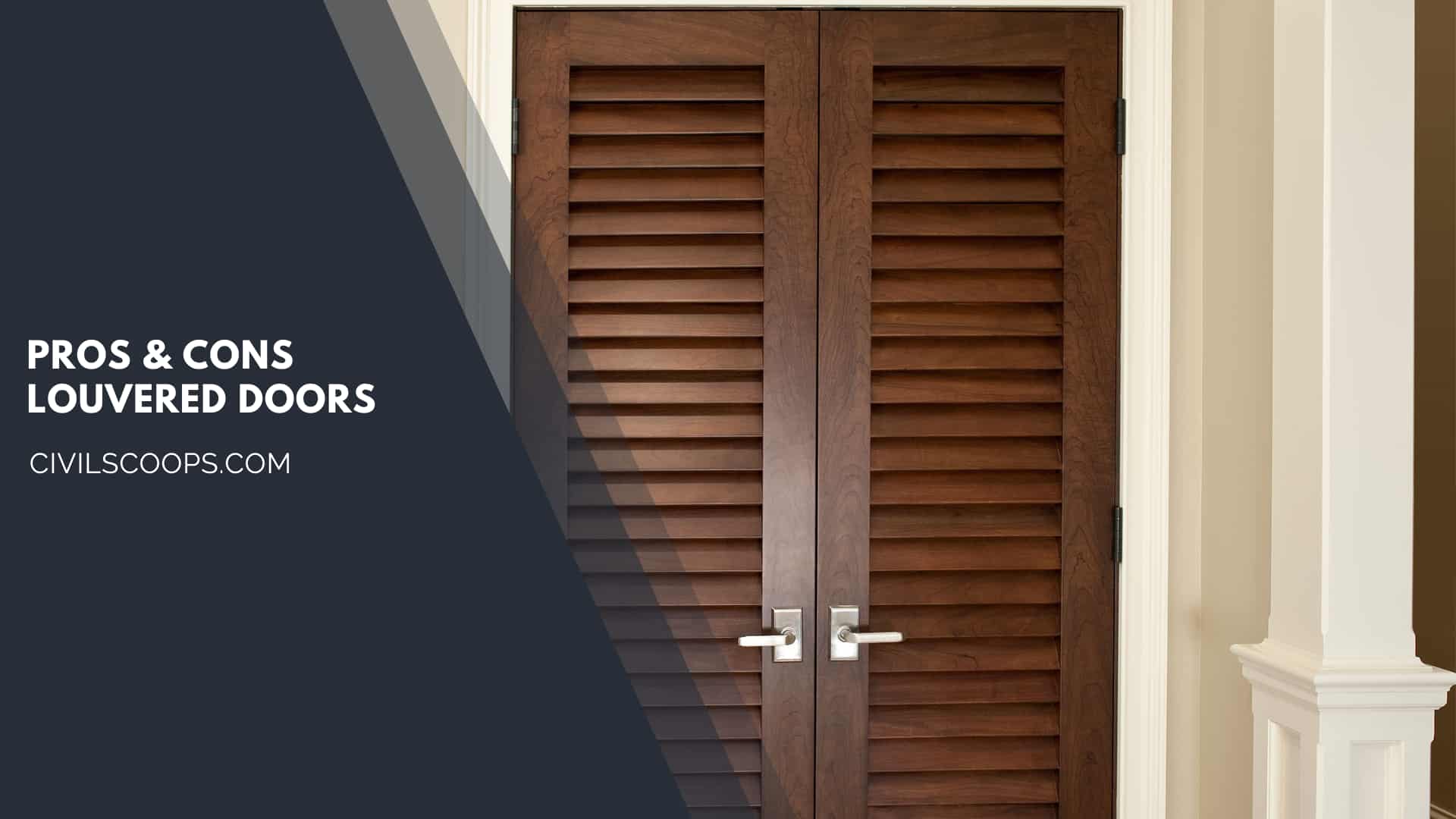 Pros & Cons Louvered Doors