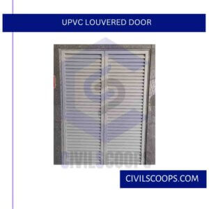 UPVC Louvered Door