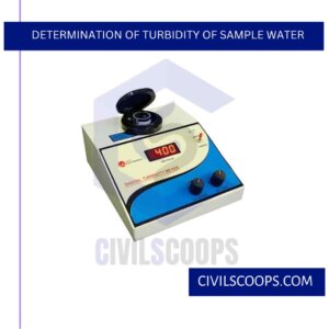 Determination of Turbidity of Sample Water